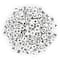 12 Packs: 340 ct. (4,080 total) Black & White Alphabet Beads by Creatology™, 6.5mm